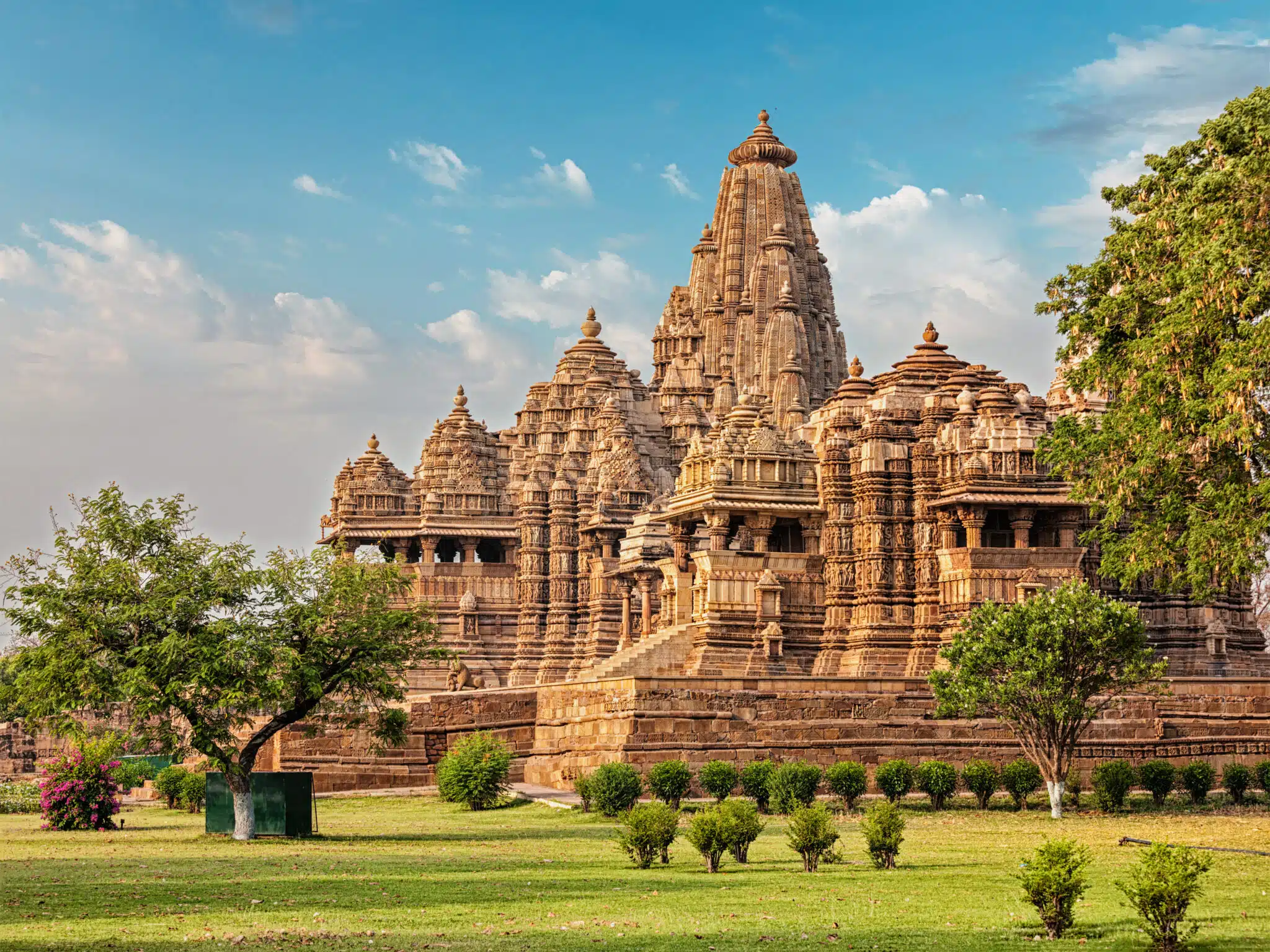 Famous temples of Khajuraho