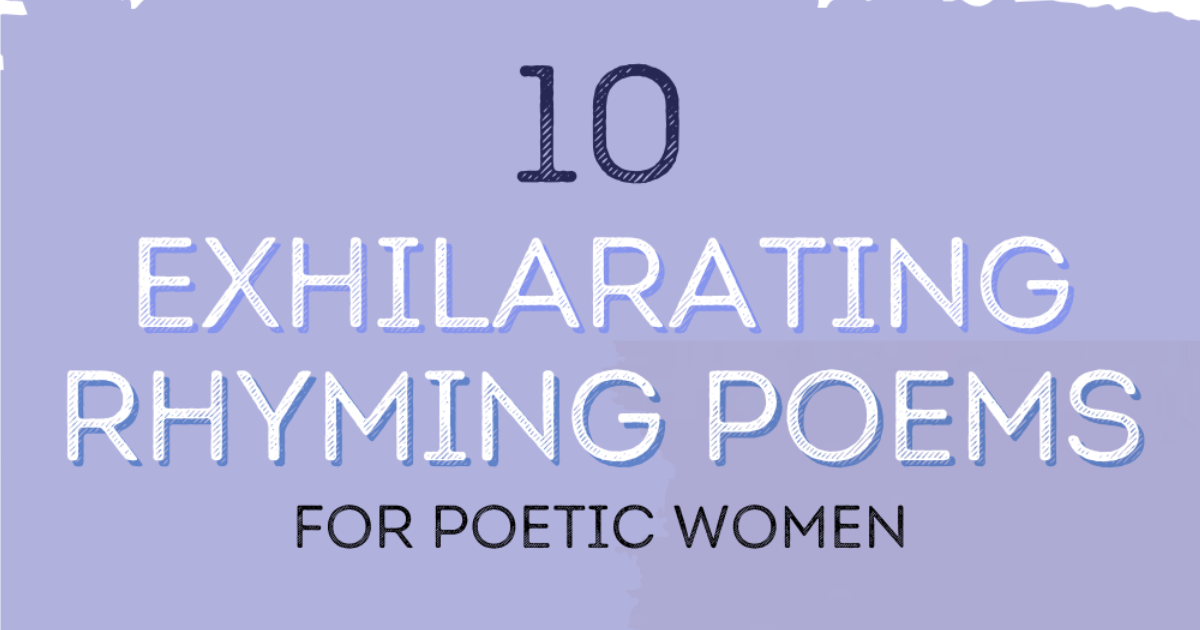 Featured rhyming poems for women