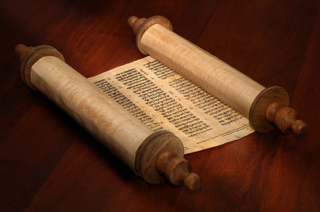 Hebrew bible scrolls