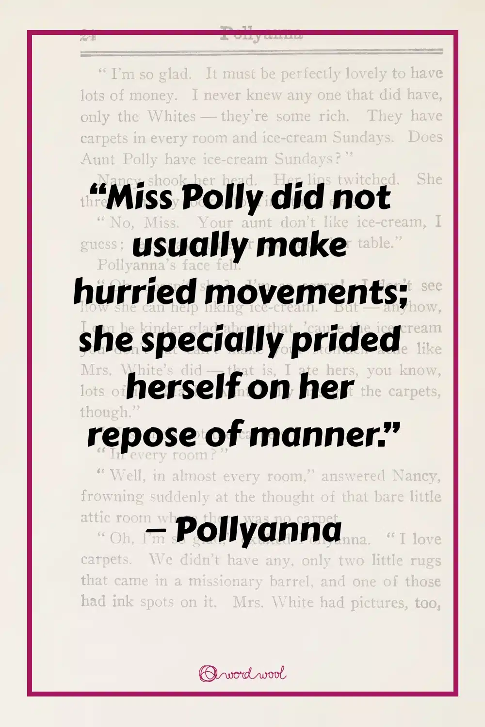 Miss Polly Did