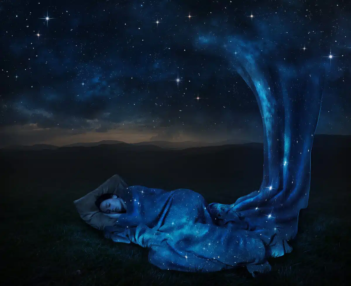 Sleeping under the stars