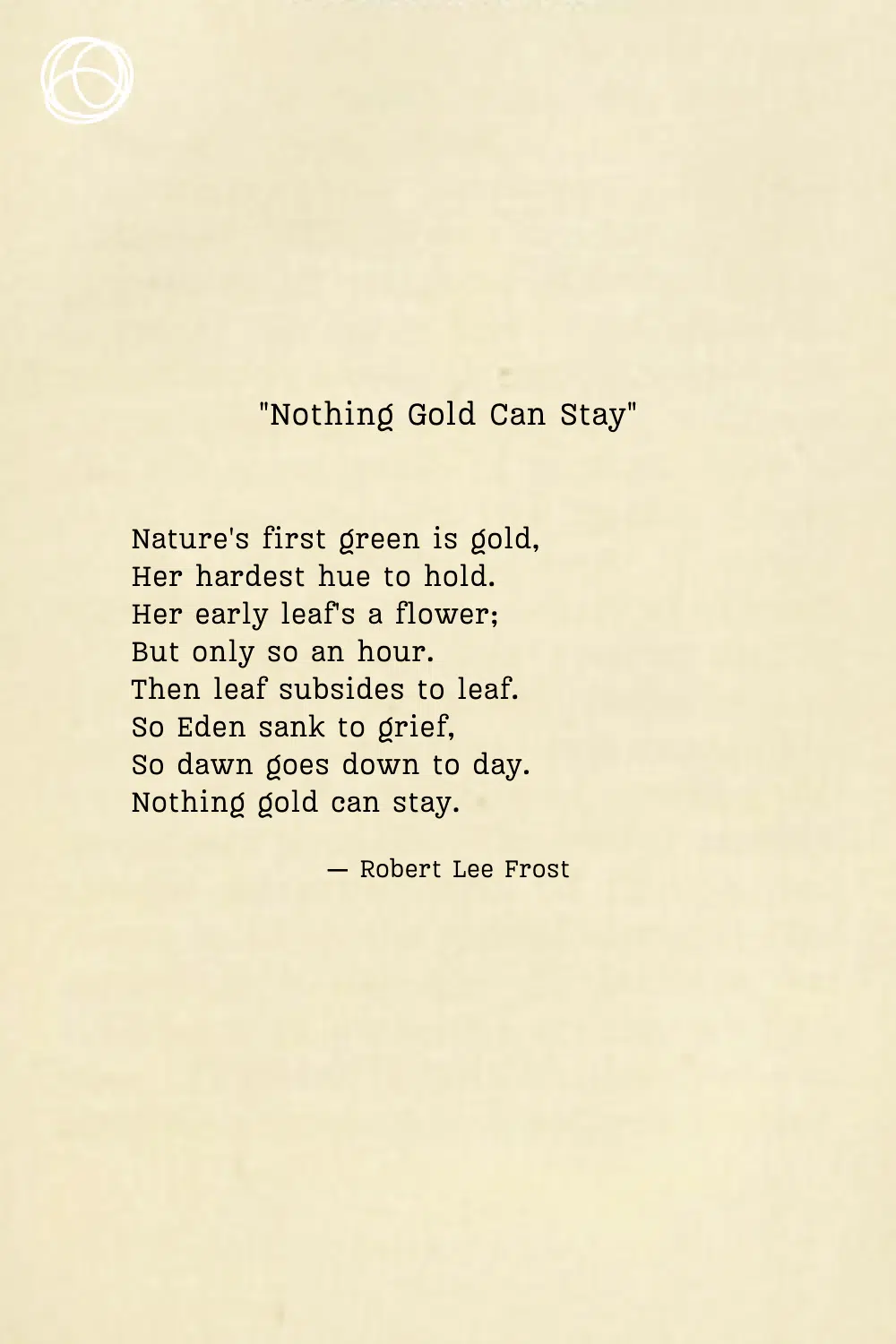 Natures first
