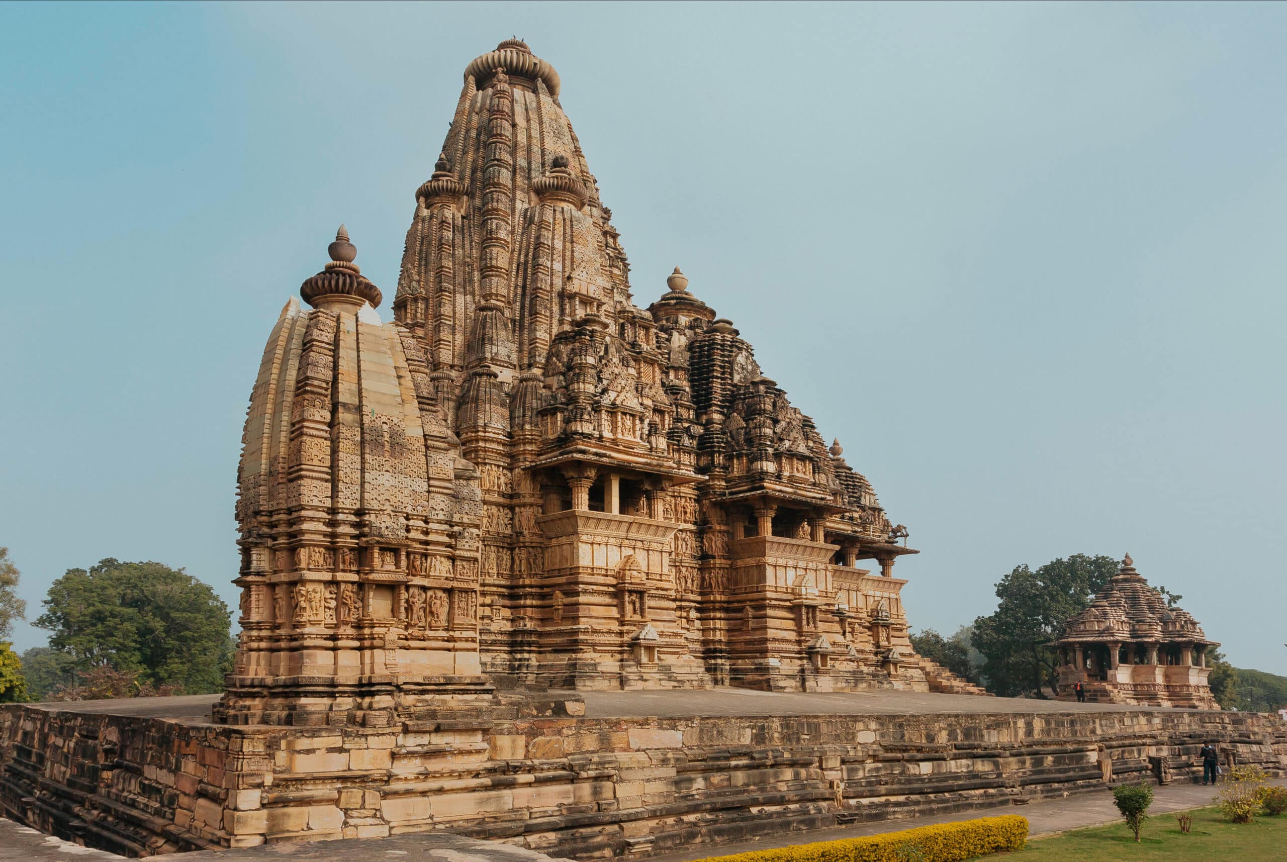 Famous Hindu temples in Khajuraho India